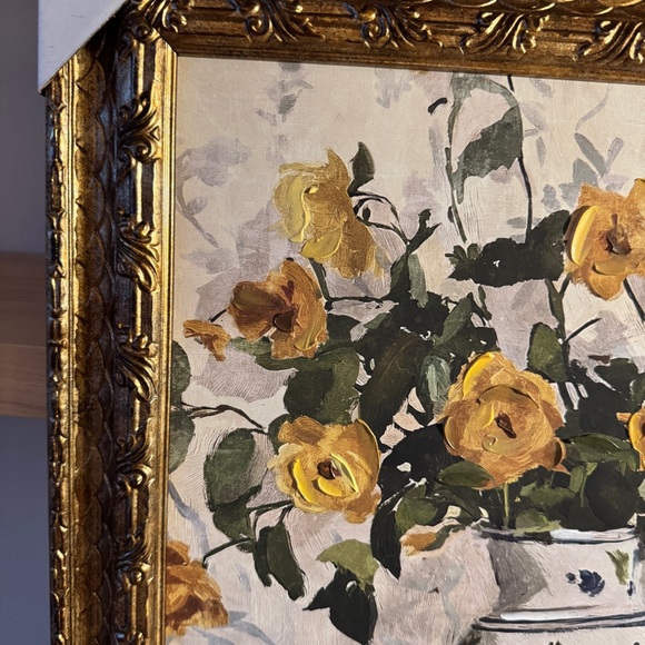 16"x20" Floral Painting Wall Art - designed with Studio McGee - Picture 10 of 15